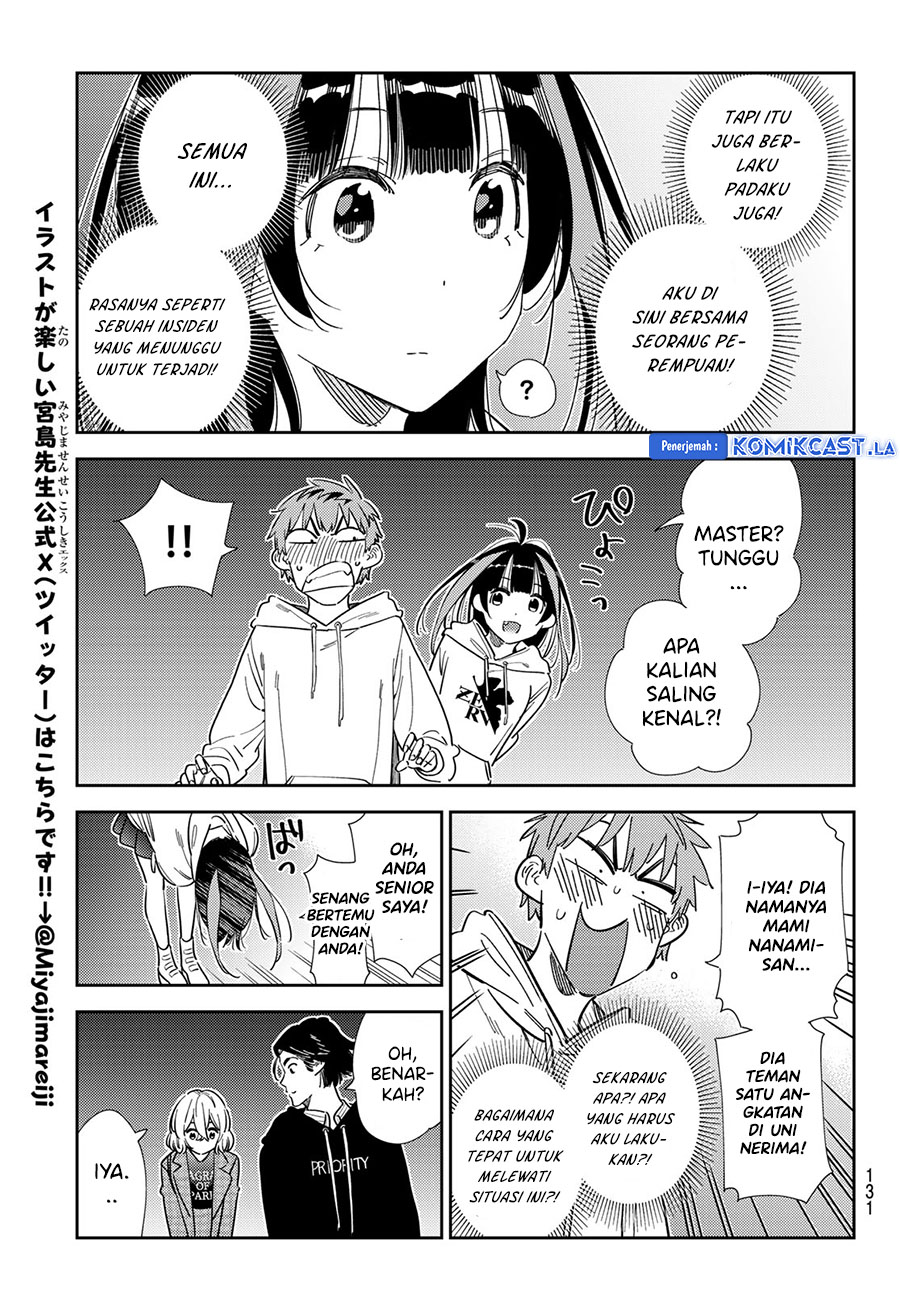 Kanojo, Okarishimasu Chapter 342 Gambar 19