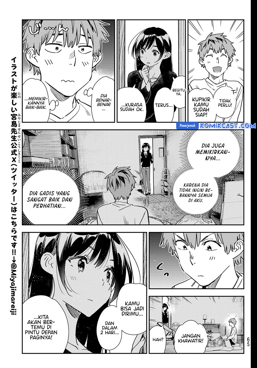 Kanojo, Okarishimasu Chapter 350 Gambar 17