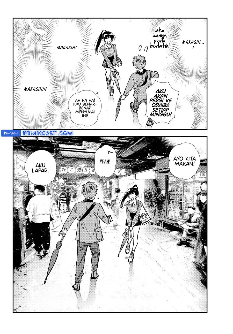 Kanojo, Okarishimasu Chapter 358 Gambar 21