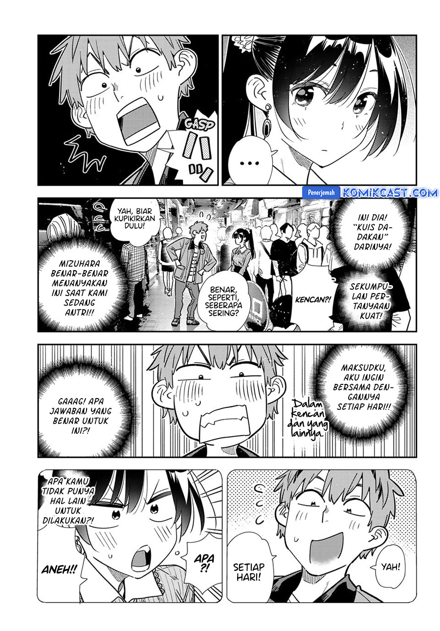 Kanojo, Okarishimasu Chapter 369 Gambar 8