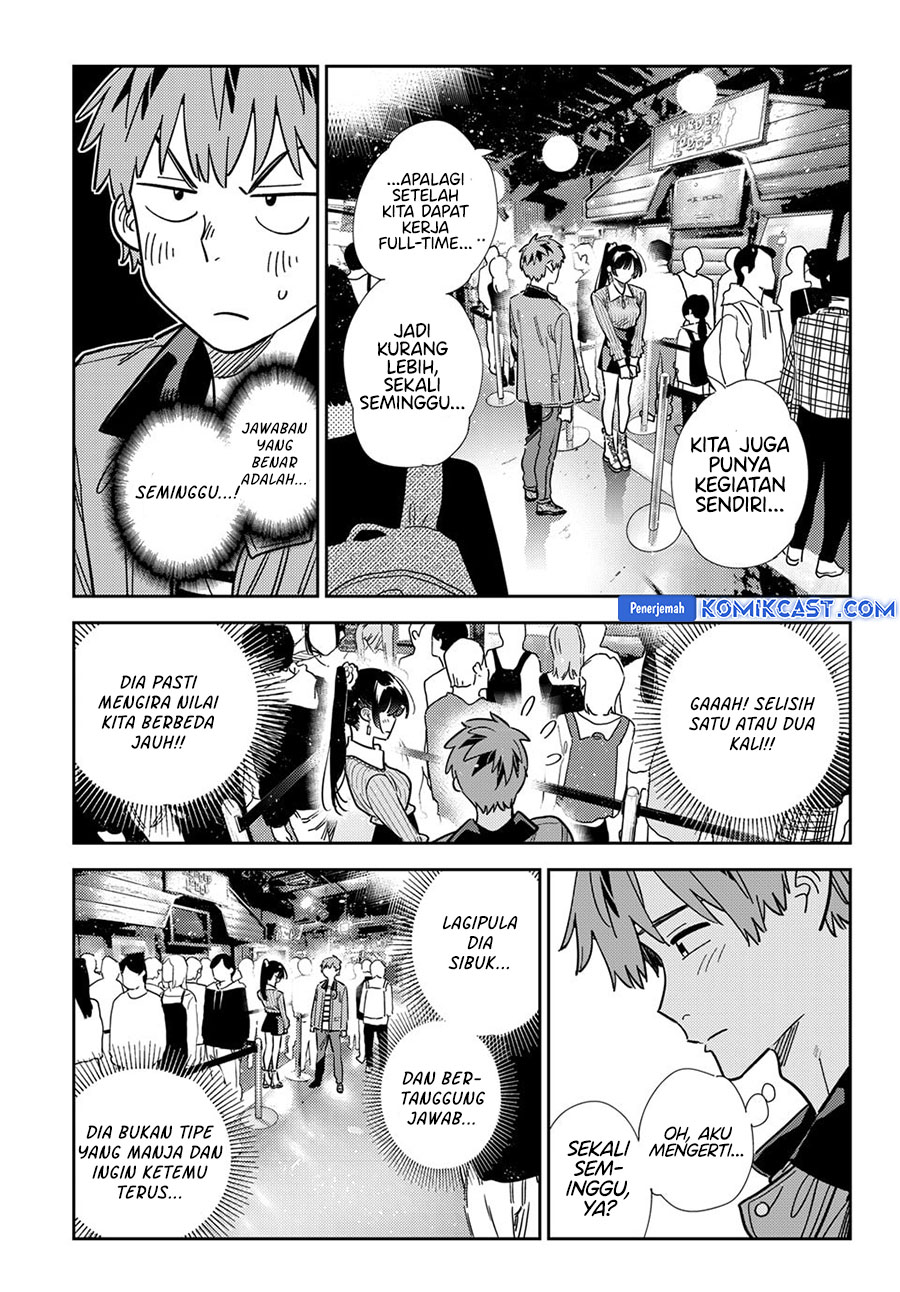 Kanojo, Okarishimasu Chapter 369 Gambar 10