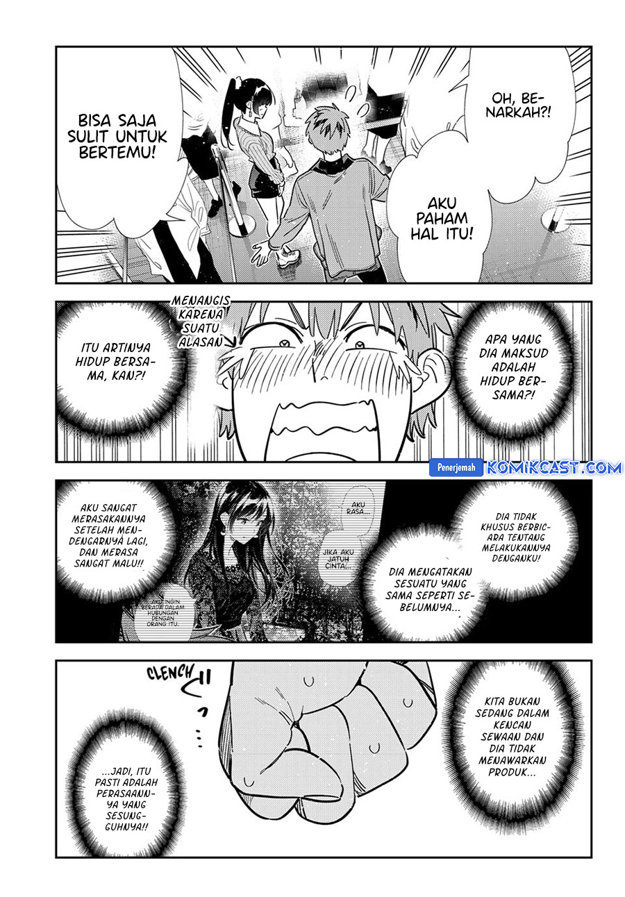 Kanojo, Okarishimasu Chapter 369 Gambar 14