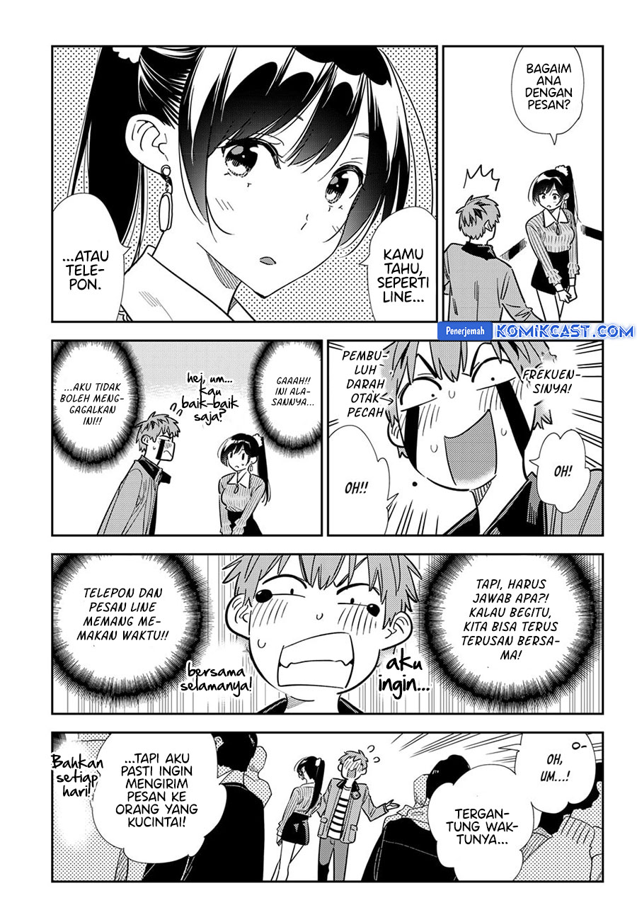 Kanojo, Okarishimasu Chapter 369 Gambar 16