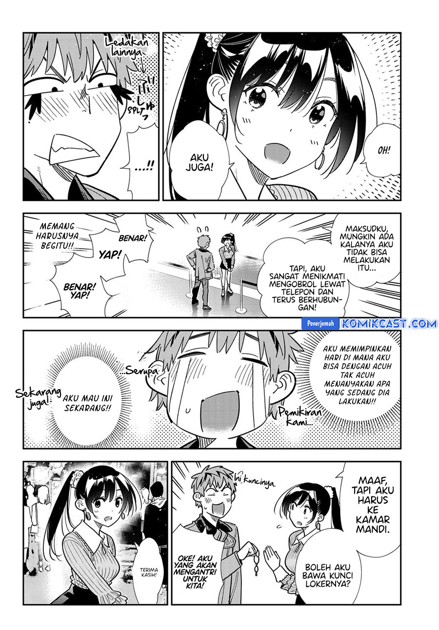 Kanojo, Okarishimasu Chapter 369 Gambar 17