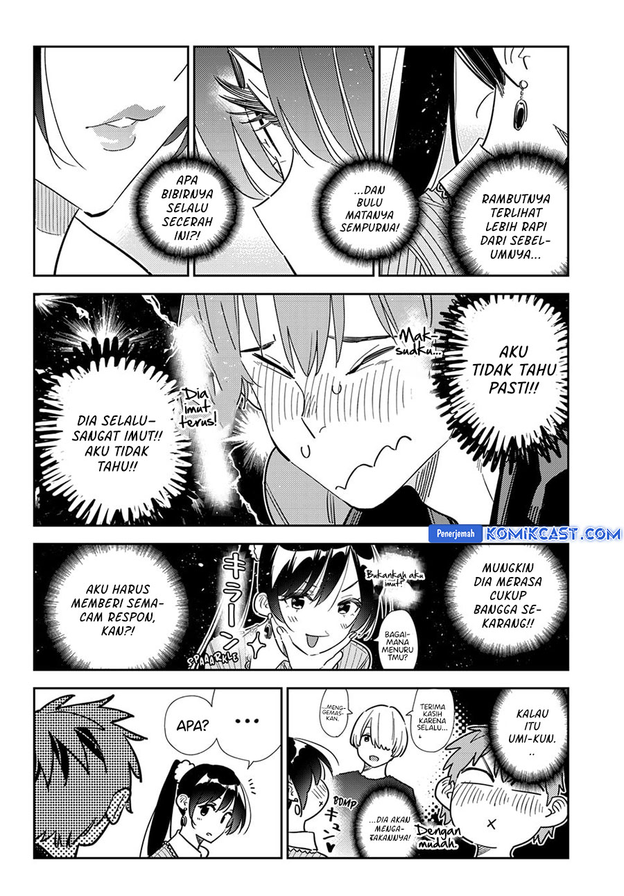 Kanojo, Okarishimasu Chapter 370 Gambar 7