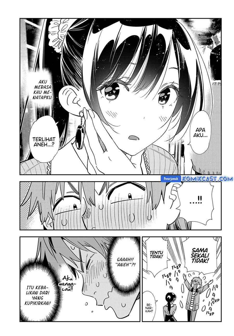 Kanojo, Okarishimasu Chapter 370 Gambar 8