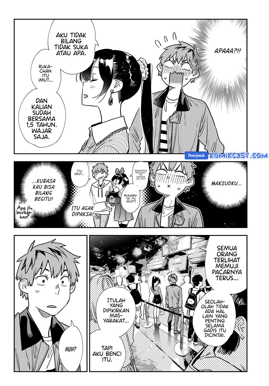Kanojo, Okarishimasu Chapter 370 Gambar 11