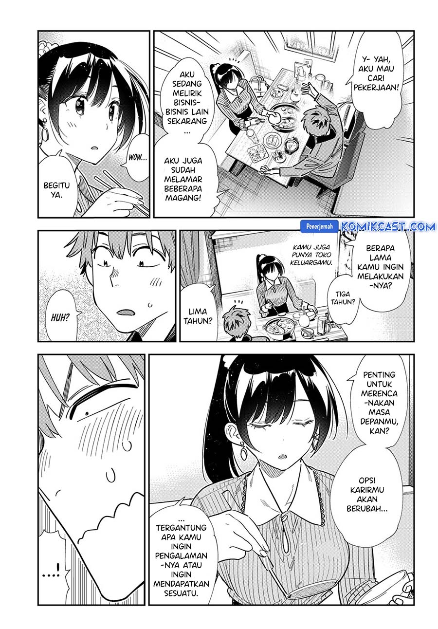 Kanojo, Okarishimasu Chapter 375 Gambar 8