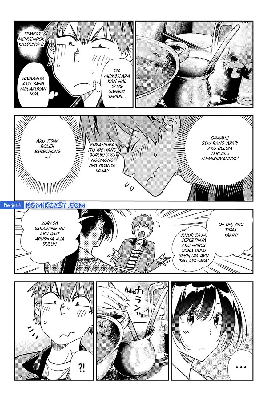 Kanojo, Okarishimasu Chapter 375 Gambar 9
