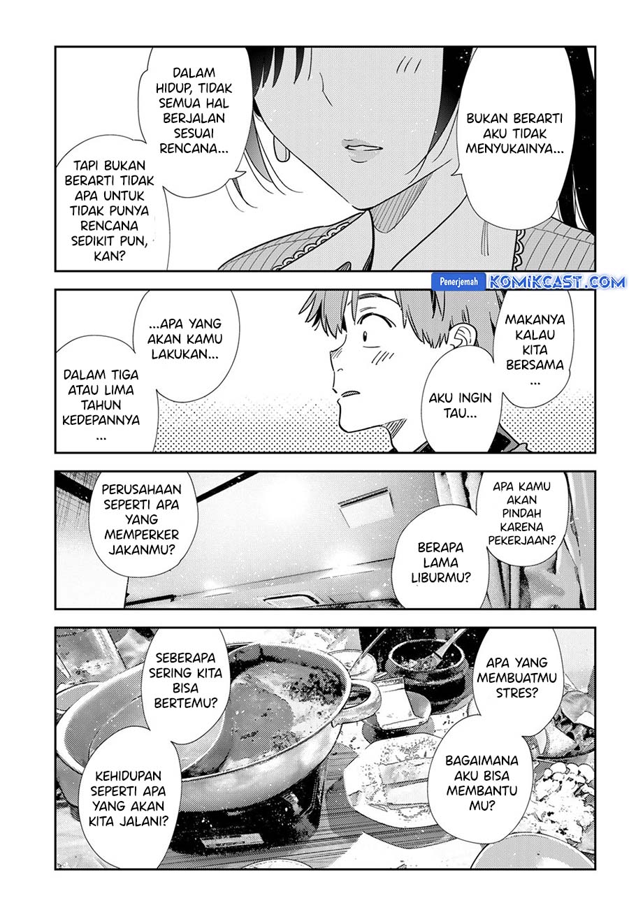 Kanojo, Okarishimasu Chapter 375 Gambar 14