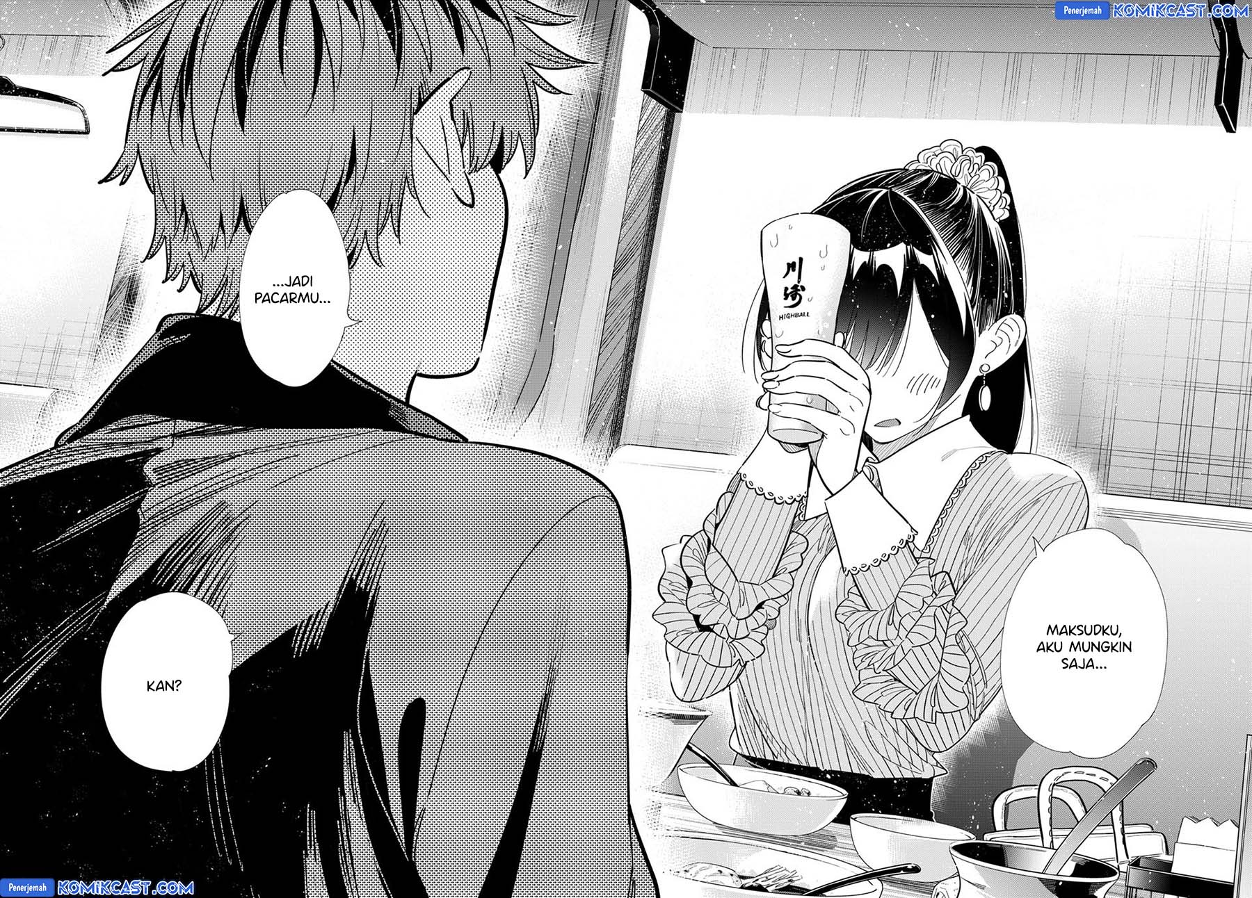 Kanojo, Okarishimasu Chapter 375 Gambar 15