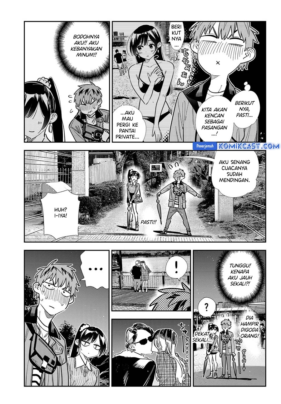 Kanojo, Okarishimasu Chapter 377 Gambar 8