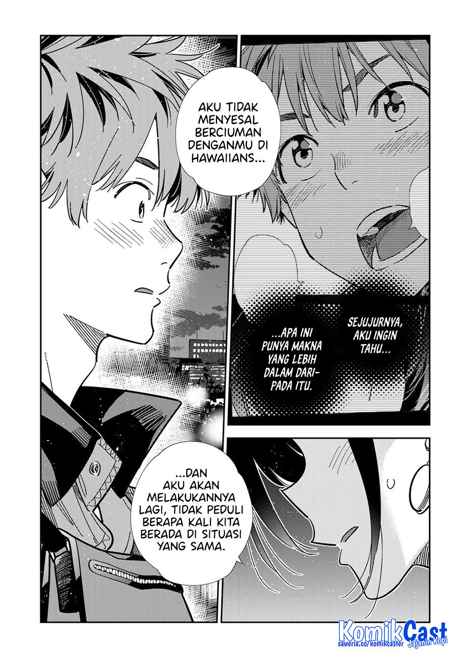 Kanojo, Okarishimasu Chapter 380 Gambar 9