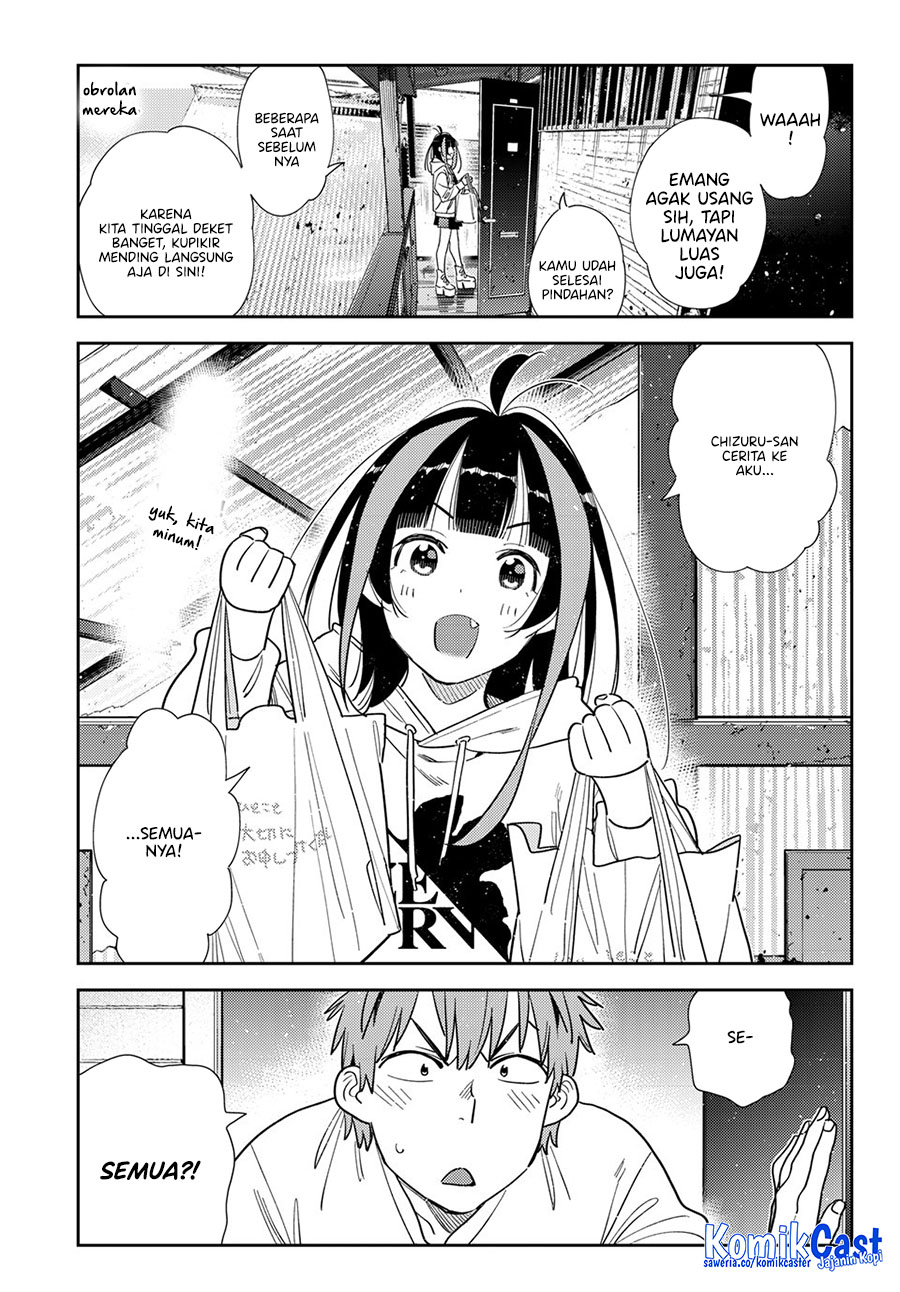 Kanojo, Okarishimasu Chapter 388 Gambar 4