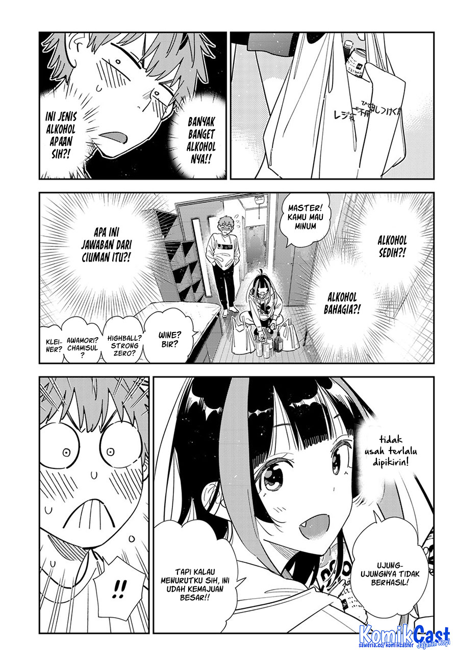 Kanojo, Okarishimasu Chapter 388 Gambar 6