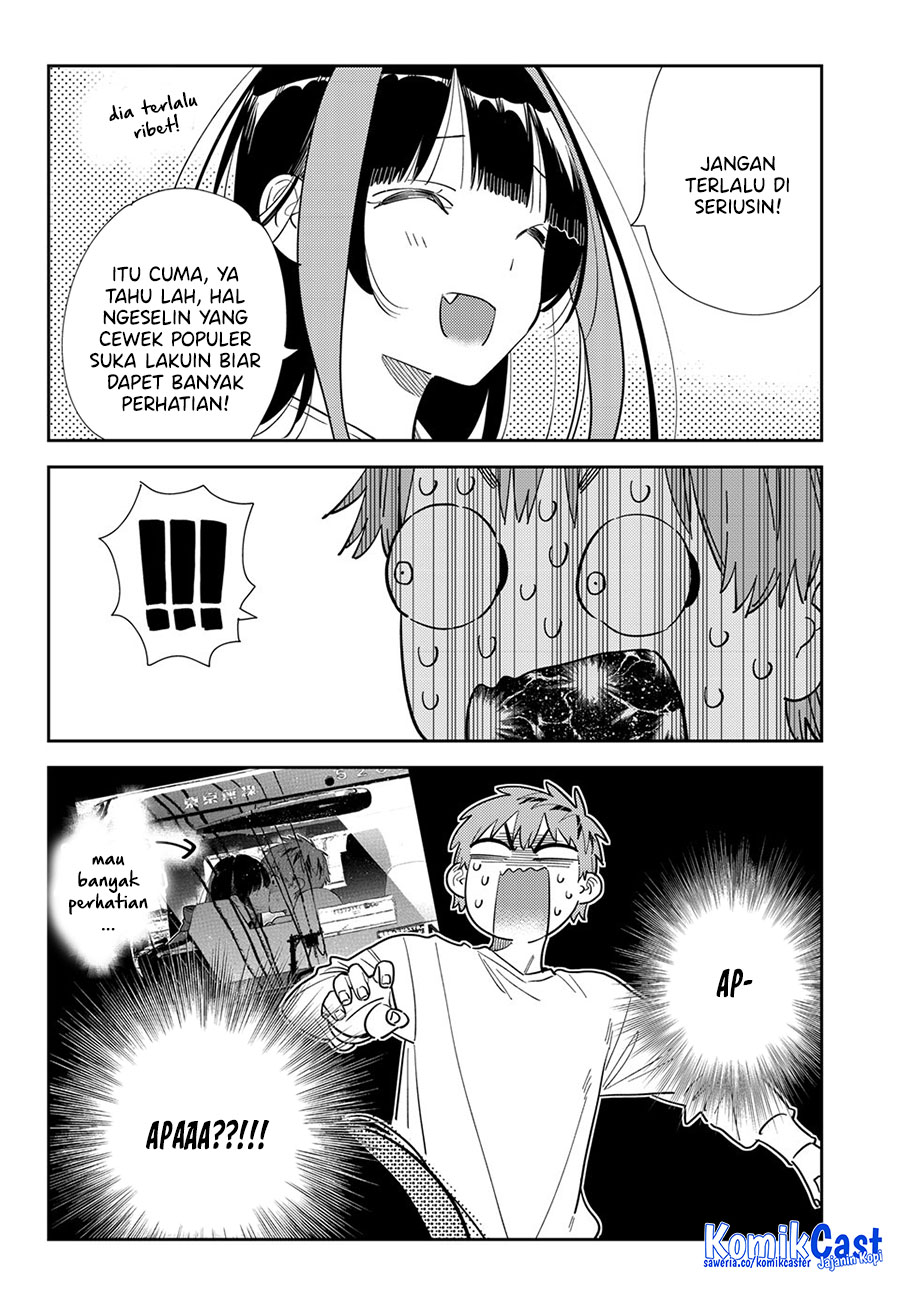 Kanojo, Okarishimasu Chapter 388 Gambar 9