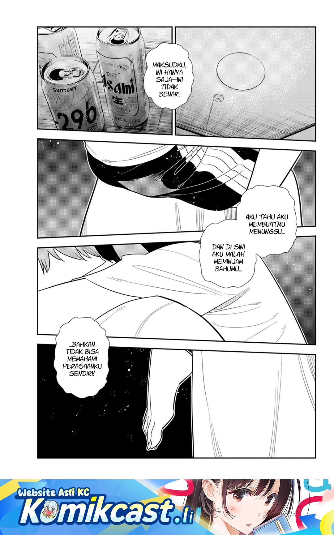 Kanojo, Okarishimasu Chapter 389 Gambar 2