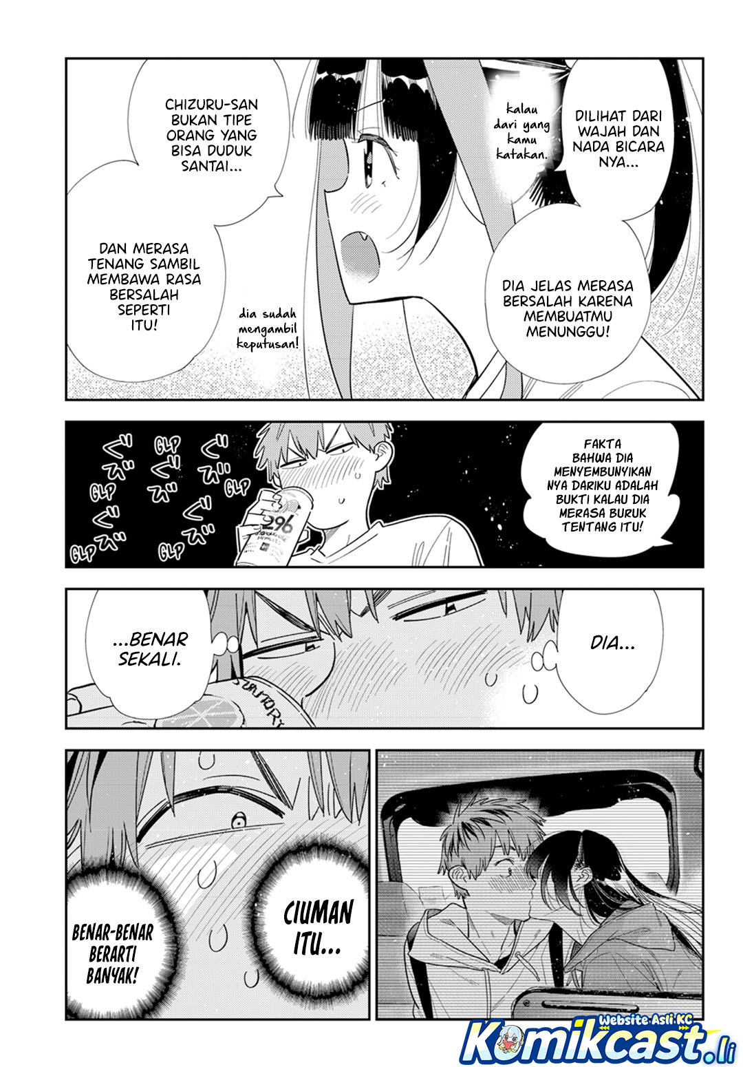 Kanojo, Okarishimasu Chapter 389 Gambar 7