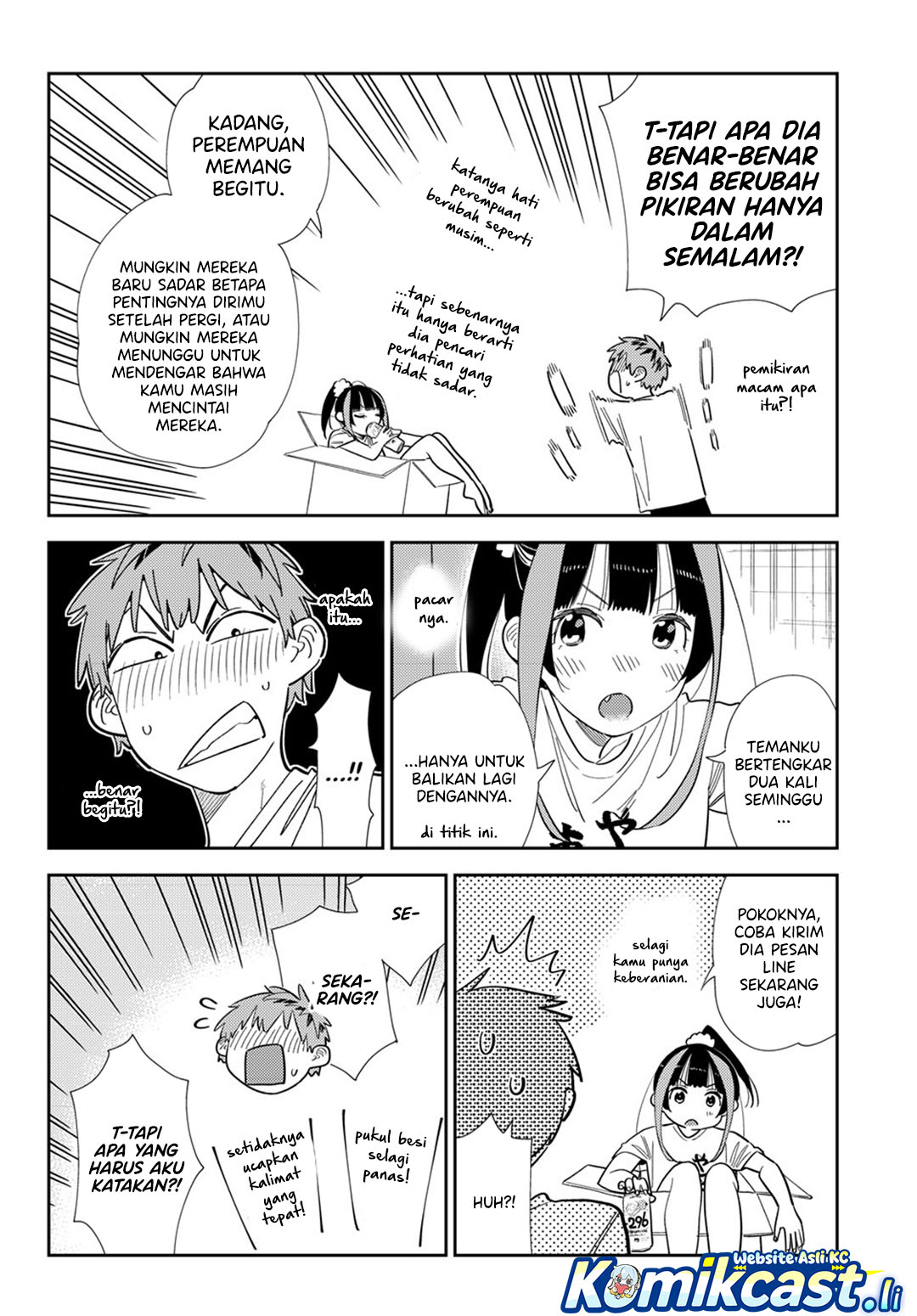 Kanojo, Okarishimasu Chapter 389 Gambar 8