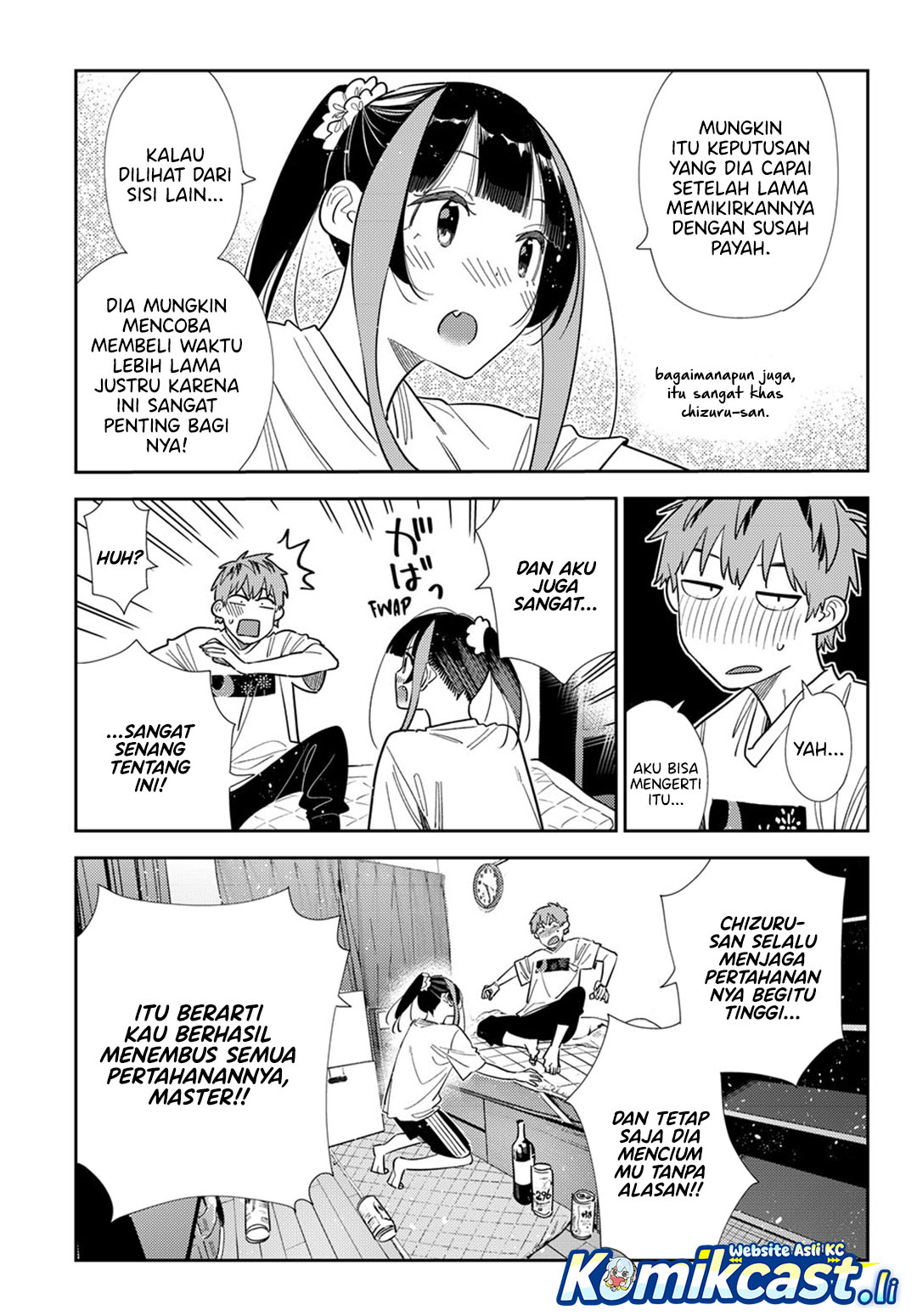 Kanojo, Okarishimasu Chapter 389 Gambar 13