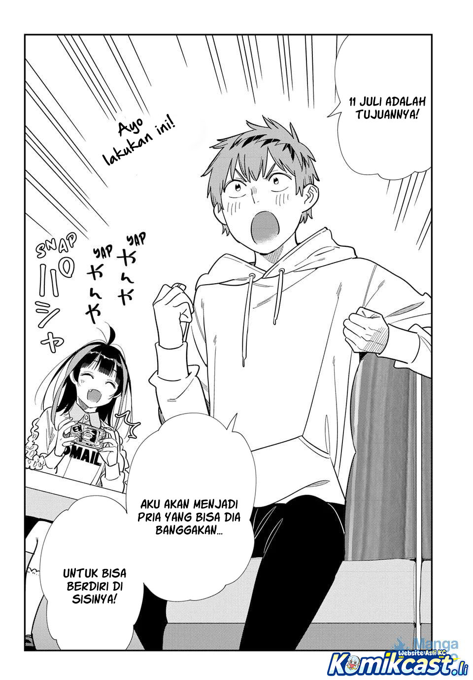 Kanojo, Okarishimasu Chapter 392 Gambar 19