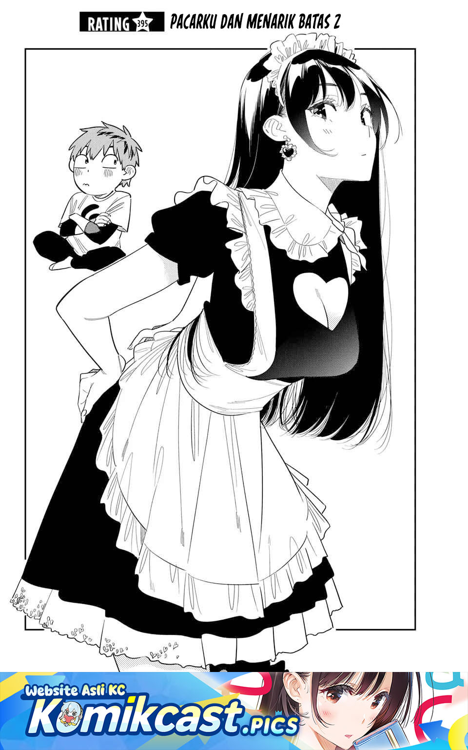 Kanojo, Okarishimasu Chapter 395 Gambar 2