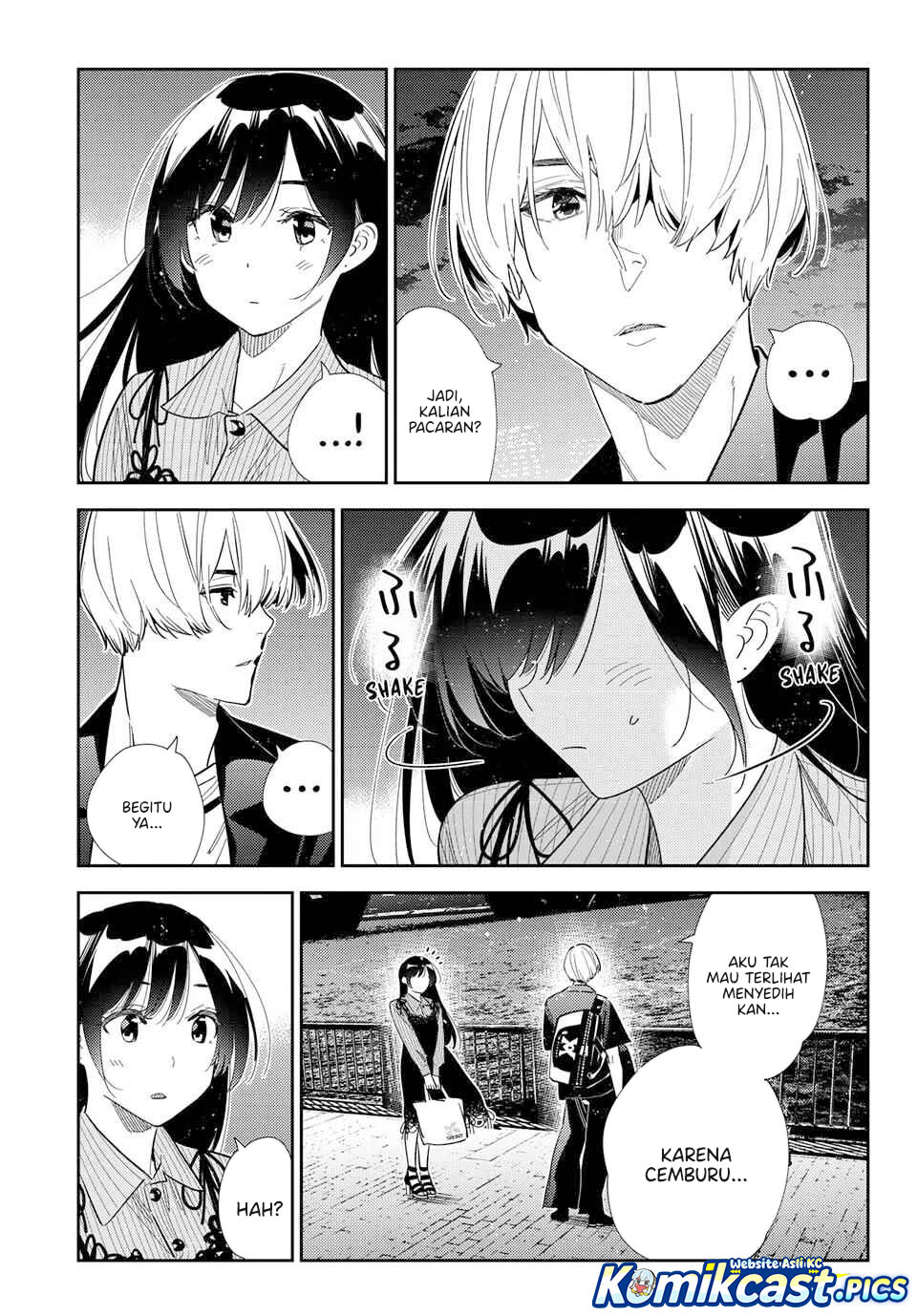 Kanojo, Okarishimasu Chapter 395 Gambar 8