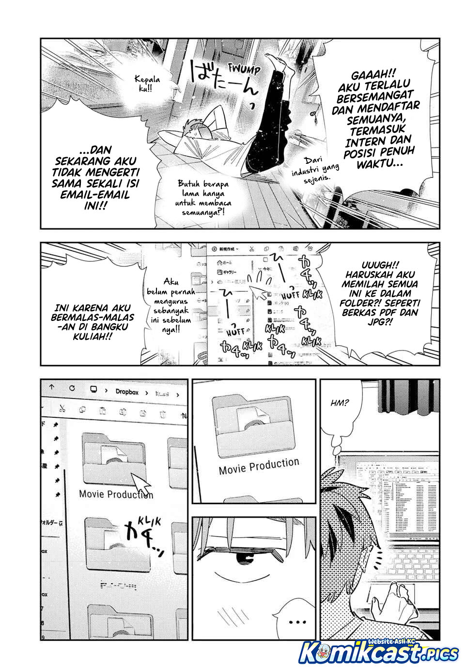 Kanojo, Okarishimasu Chapter 395 Gambar 16