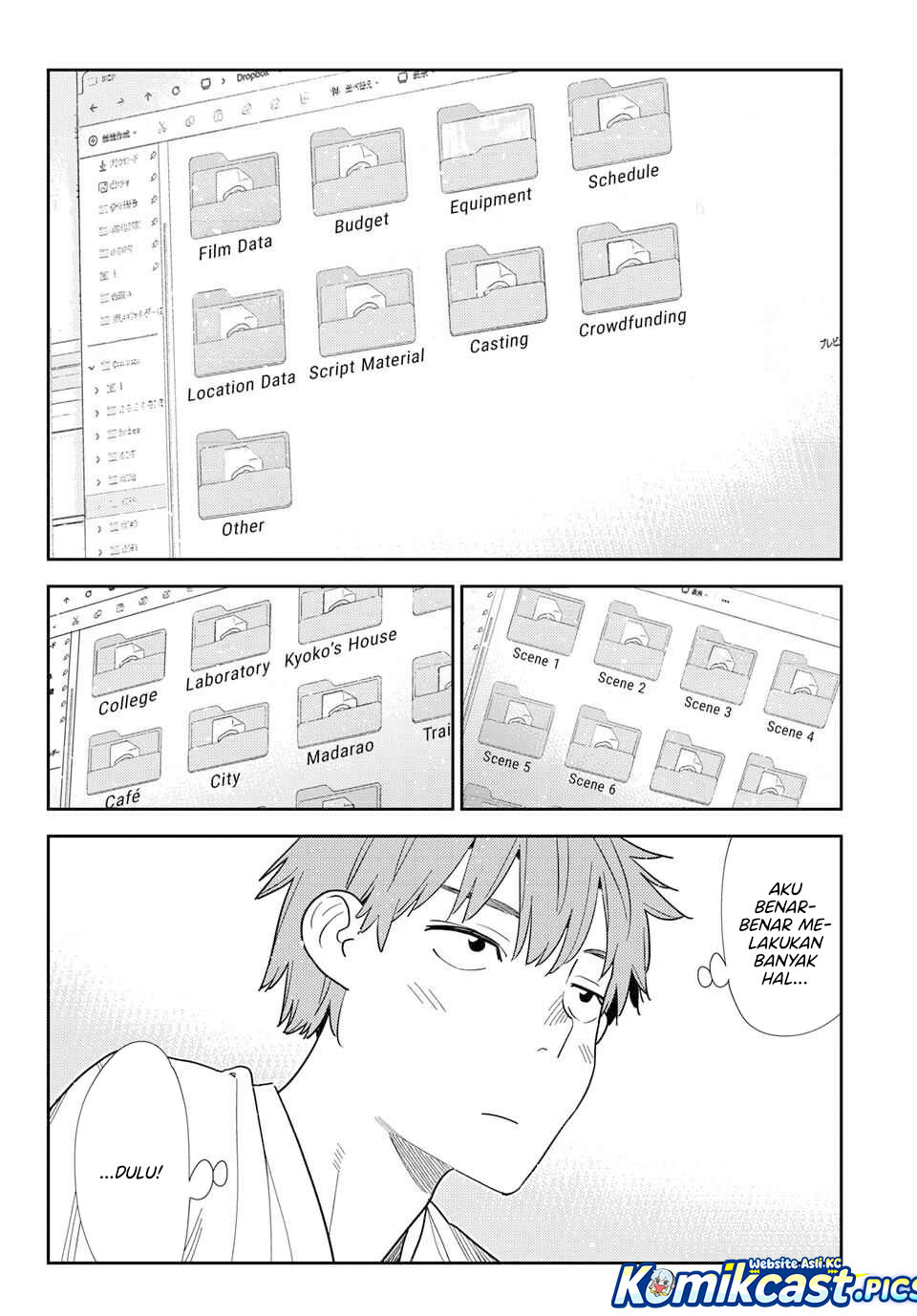 Kanojo, Okarishimasu Chapter 395 Gambar 17