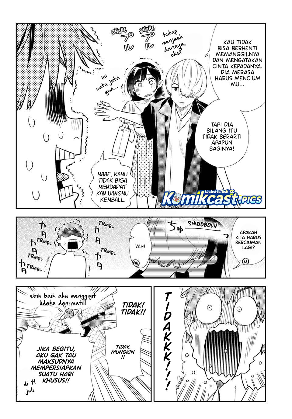 Kanojo, Okarishimasu Chapter 396 Gambar 13