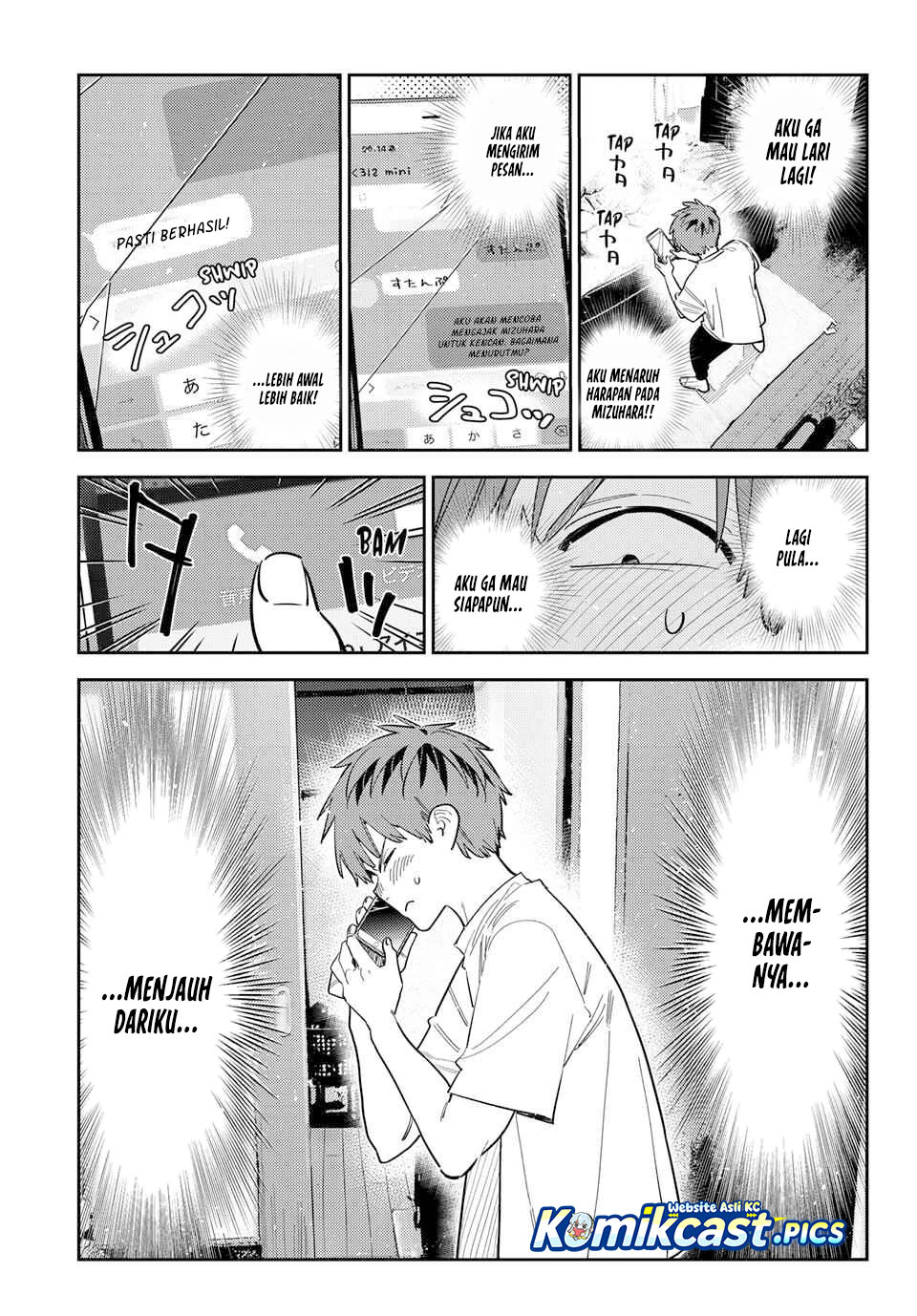 Kanojo, Okarishimasu Chapter 396 Gambar 16