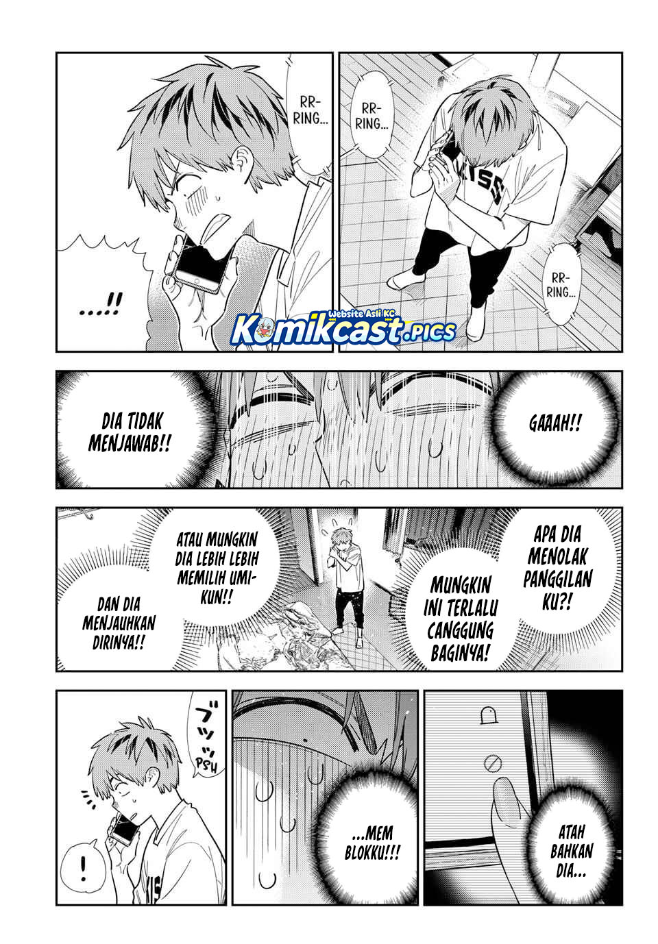 Kanojo, Okarishimasu Chapter 396 Gambar 18