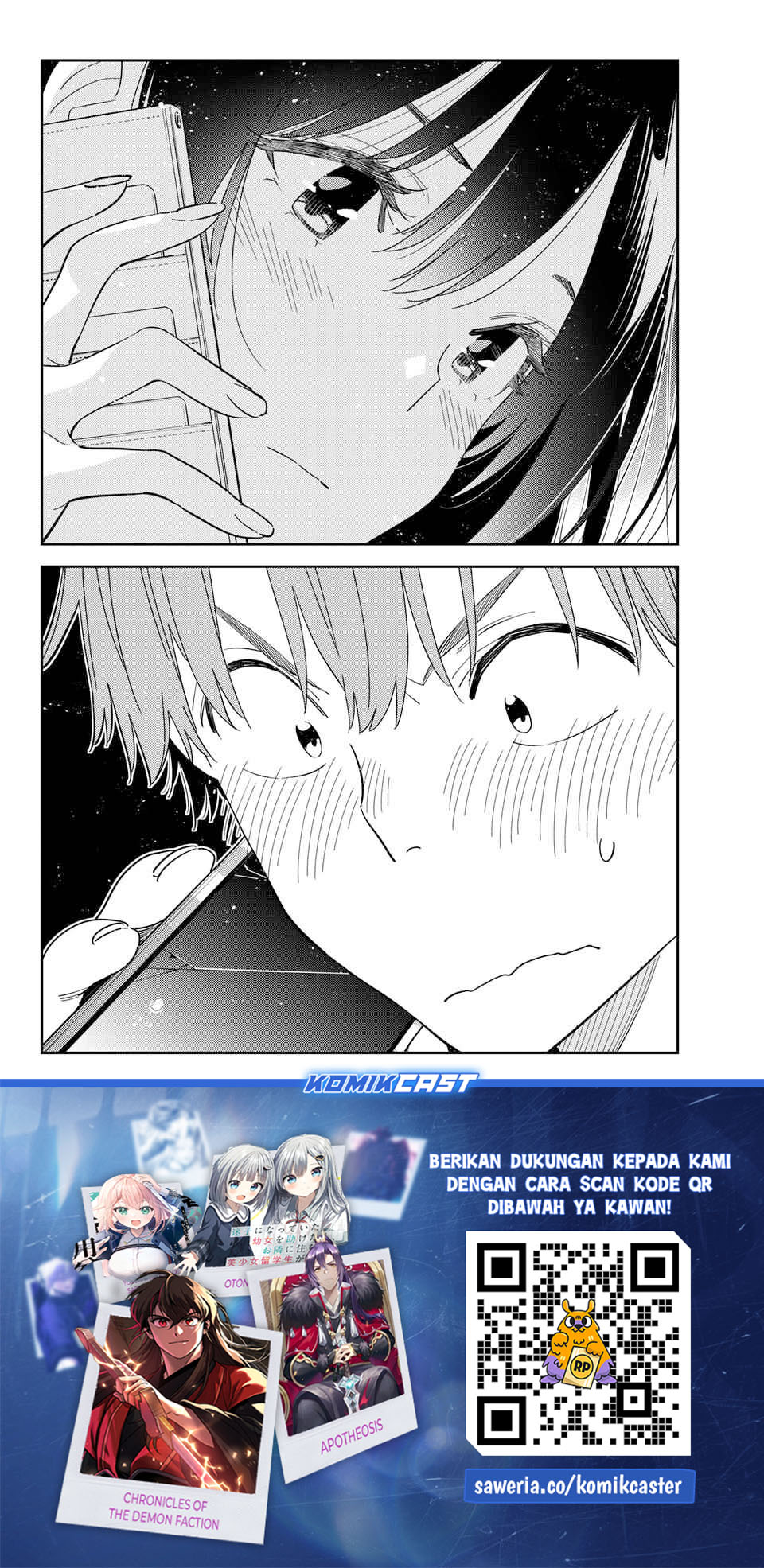 Kanojo, Okarishimasu Chapter 396 Gambar 20