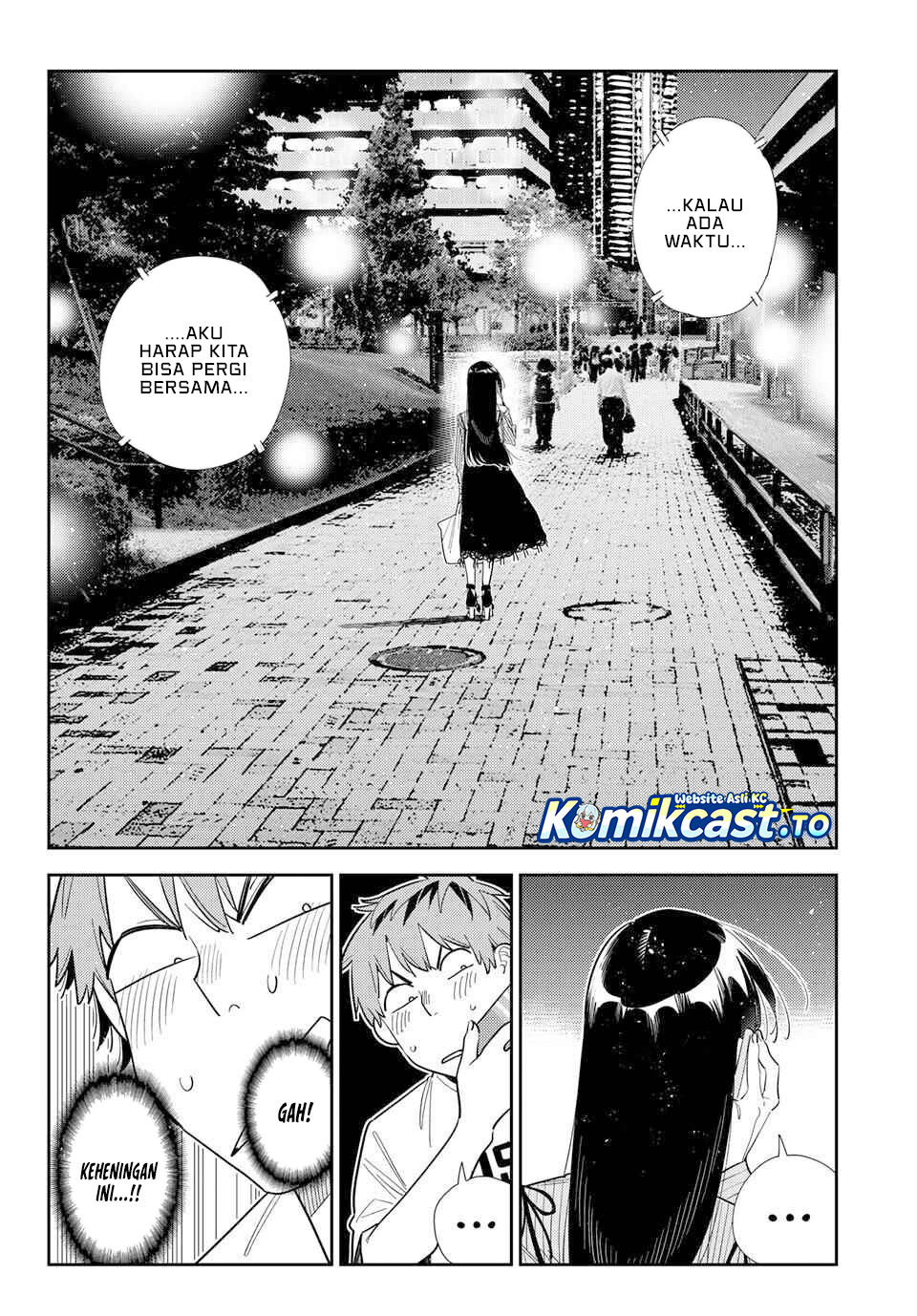Kanojo, Okarishimasu Chapter 397 Gambar 10