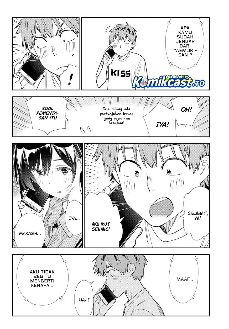 Kanojo, Okarishimasu Chapter 397 Gambar 14