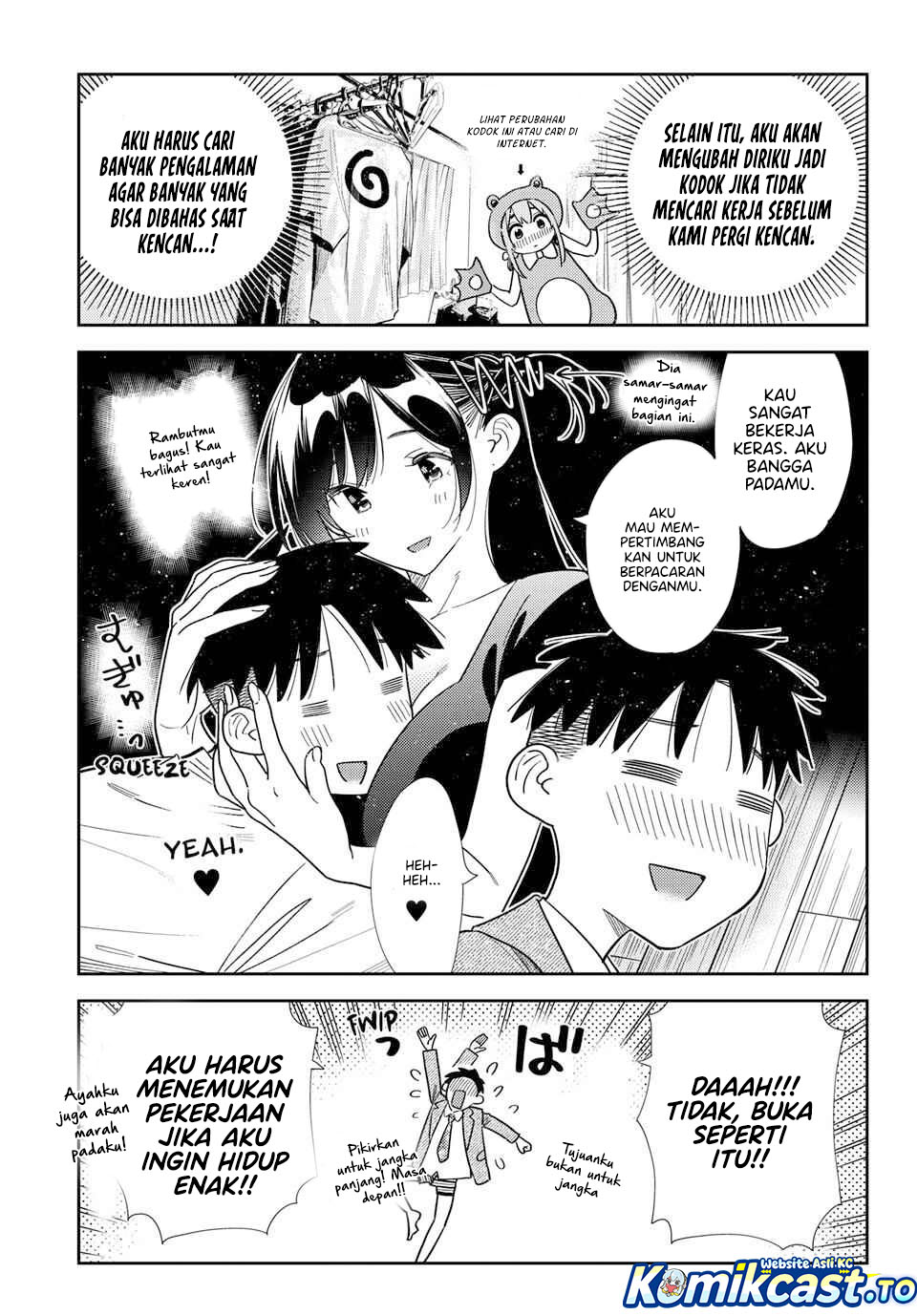 Kanojo, Okarishimasu Chapter 399 Gambar 8