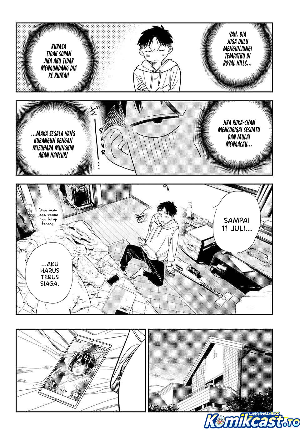 Kanojo, Okarishimasu Chapter 401 Gambar 17