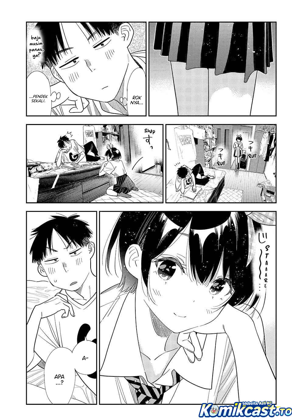 Kanojo, Okarishimasu Chapter 402 Gambar 4