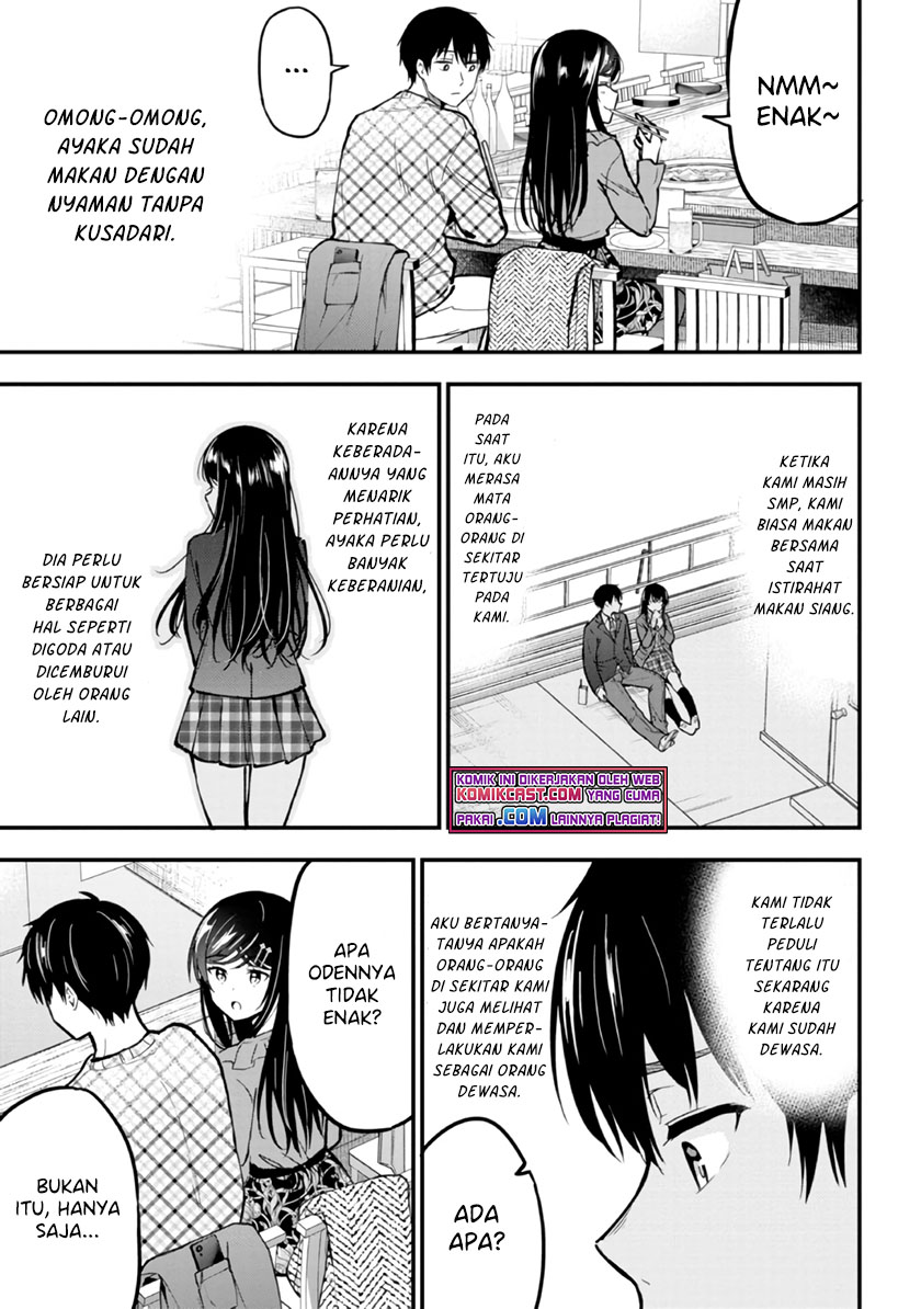 Kanojo ni Uwaki Sareteita Ore ga Koakuma na Kouhai ni Natsukarete Imasu Chapter 04 Gambar 10