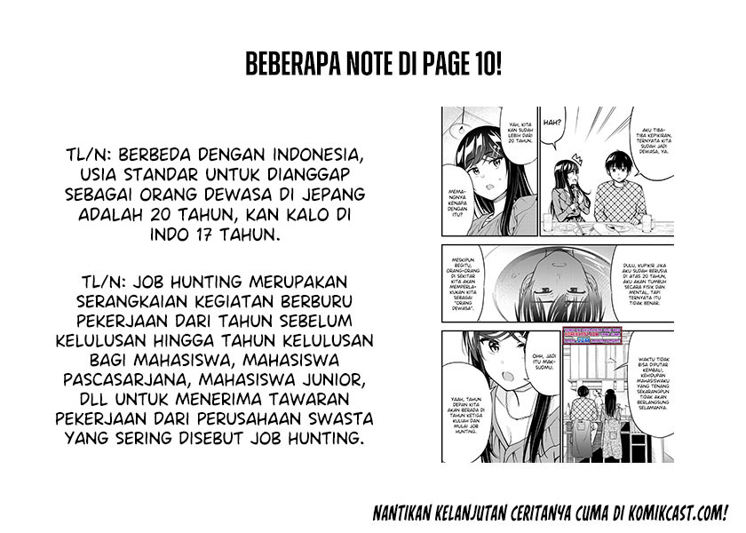 Kanojo ni Uwaki Sareteita Ore ga Koakuma na Kouhai ni Natsukarete Imasu Chapter 04 Gambar 18