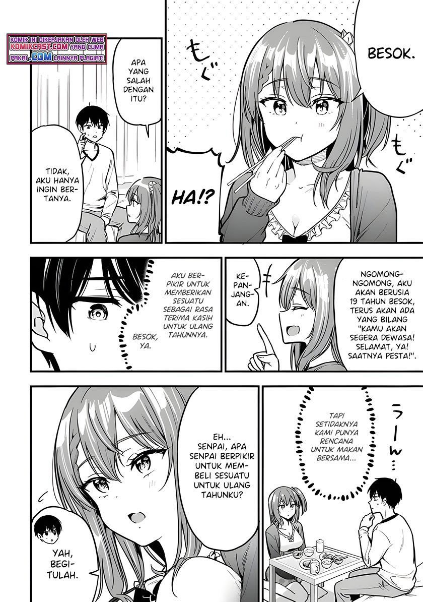 Kanojo ni Uwaki Sareteita Ore ga Koakuma na Kouhai ni Natsukarete Imasu Chapter 06 Gambar 7