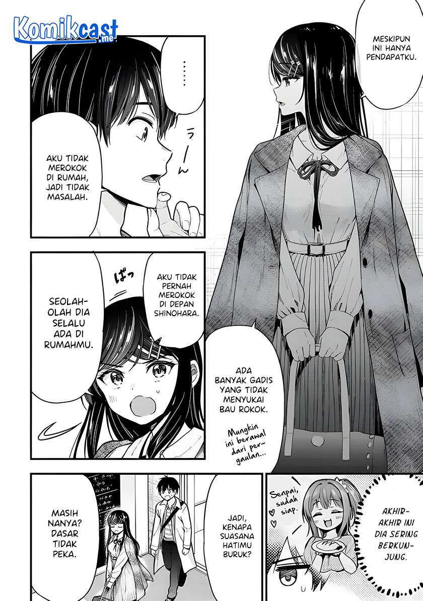 Kanojo ni Uwaki Sareteita Ore ga Koakuma na Kouhai ni Natsukarete Imasu Chapter 09 Gambar 7