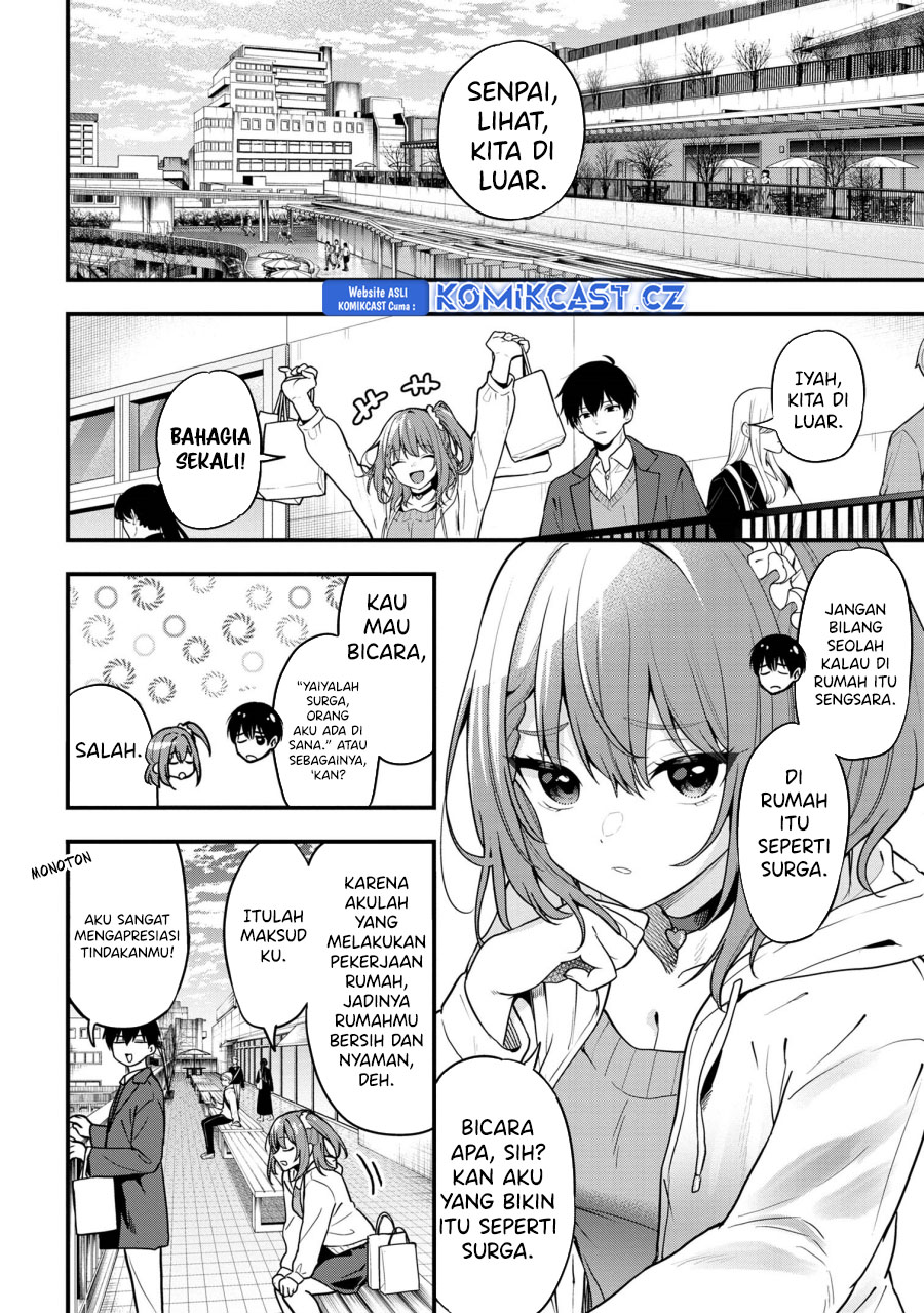 Kanojo ni Uwaki Sareteita Ore ga Koakuma na Kouhai ni Natsukarete Imasu Chapter 24 Gambar 7