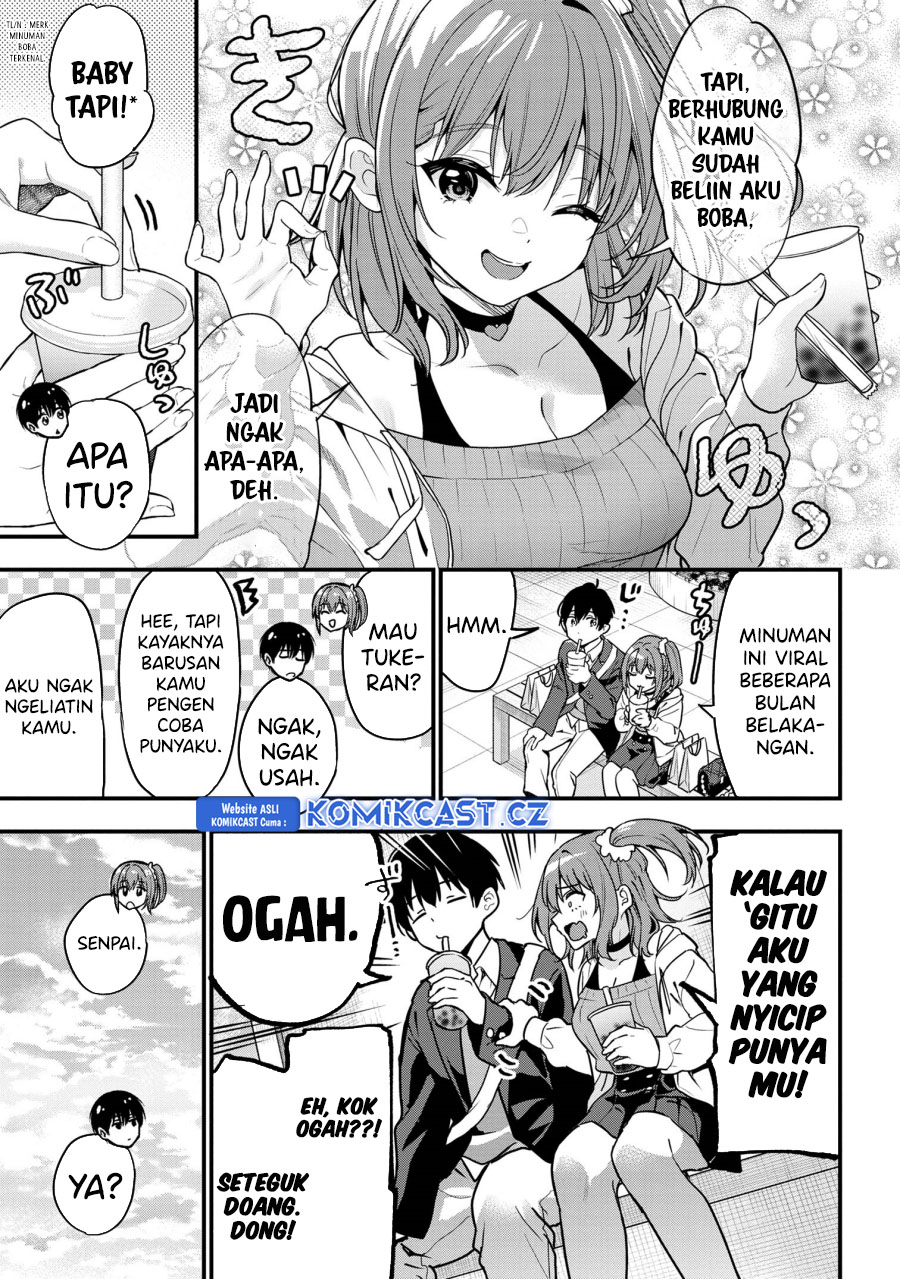 Kanojo ni Uwaki Sareteita Ore ga Koakuma na Kouhai ni Natsukarete Imasu Chapter 24 Gambar 8