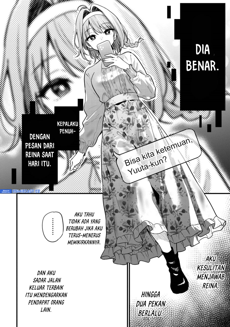 Kanojo ni Uwaki Sareteita Ore ga Koakuma na Kouhai ni Natsukarete Imasu Chapter 24 Gambar 11