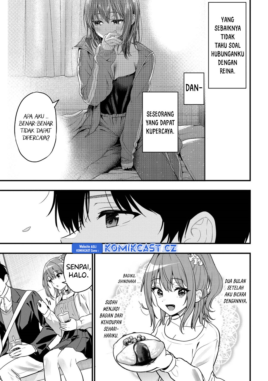 Kanojo ni Uwaki Sareteita Ore ga Koakuma na Kouhai ni Natsukarete Imasu Chapter 24 Gambar 12