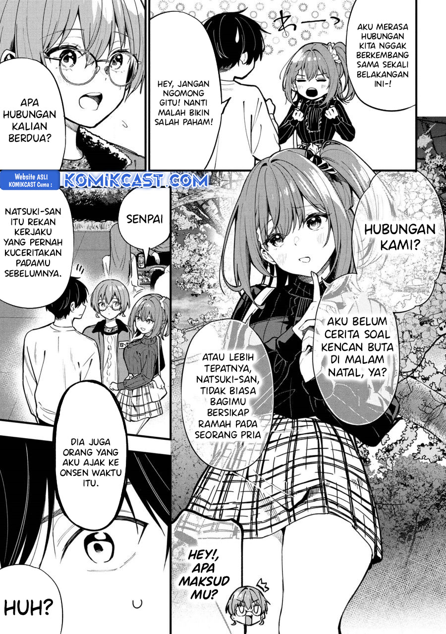 Kanojo ni Uwaki Sareteita Ore ga Koakuma na Kouhai ni Natsukarete Imasu Chapter 28 Gambar 4