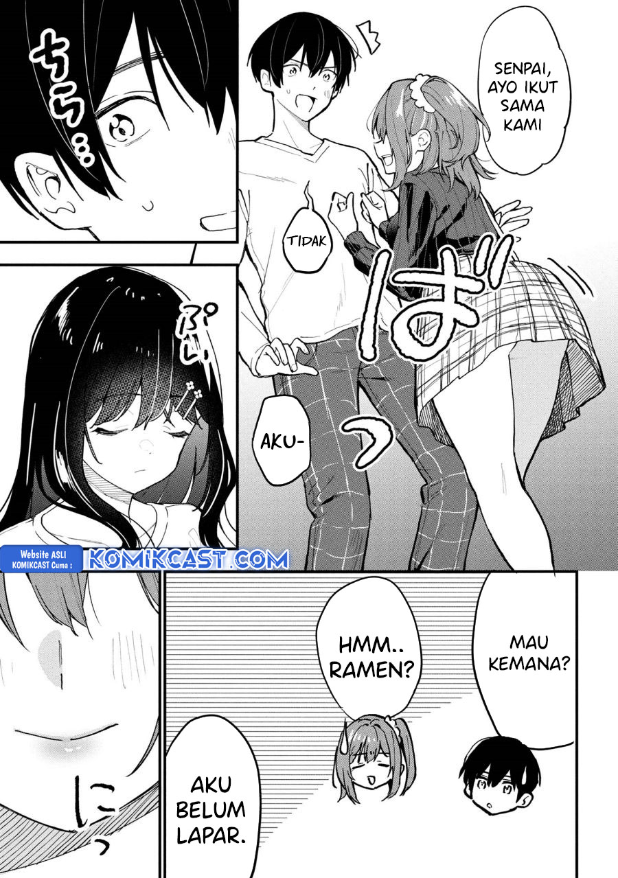 Kanojo ni Uwaki Sareteita Ore ga Koakuma na Kouhai ni Natsukarete Imasu Chapter 28 Gambar 12