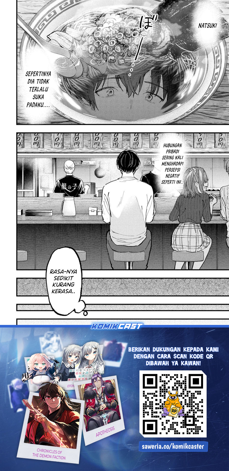 Kanojo ni Uwaki Sareteita Ore ga Koakuma na Kouhai ni Natsukarete Imasu Chapter 28 Gambar 26