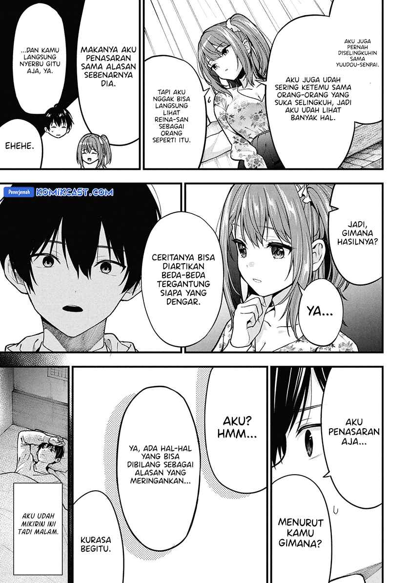 Kanojo ni Uwaki Sareteita Ore ga Koakuma na Kouhai ni Natsukarete Imasu Chapter 30 Gambar 22